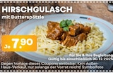 Hirschgulasch im aktuellen Möbel Kraft Prospekt