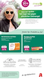 mea - meine apotheke Prospekt für Oberding: "Unsere Juli-Angebote", 4 Seiten, 01.07.2025 - 31.07.2025