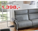 Aktuelles Sofa 2-Sitzer Angebot bei Polstermöbel Fischer in Regensburg ab 1.398,00 €