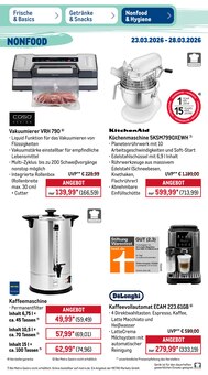 Kaffeevollautomat im METRO Prospekt "Wochenangebote + Gewinnspiel" mit 54 Seiten (Wuppertal)