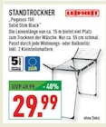 Standtrockner Pegasus 150 Solid Slim Black Angebote von Leifheit bei Marktkauf Pulheim für 29,99 €