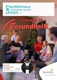 Sanitätshaus Szabo GmbH Prospekt für Essen: "Schenken Sie Gesundheit!", 6 Seiten, 13.11.2024 - 31.01.2025