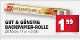Backpapier-Rolle im Angebot bei E center in Heidelberg Backpapier-Rolle Angebote von Gut & Günstig bei E center Heidelberg für 1,59 €
