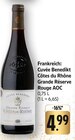 Côtes du Rhône Grande Réserve Rouge AOC im Angebot bei EDEKA in Aschaffenburg Côtes du Rhône Grande Réserve Rouge AOC Angebote von Cuvée Benedikt bei EDEKA Aschaffenburg für 4,99 €
