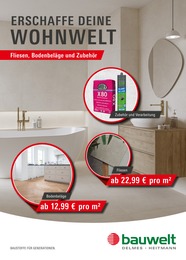 Fliesen Angebot & Preis im aktuellen bauwelt Delmes Heitmann Prospekt Fliesen Angebot im aktuellen bauwelt Delmes Heitmann Prospekt auf Seite 1