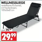 WELLNESSLIEGE bei Wreesmann im Lützow Prospekt für 29,99 €