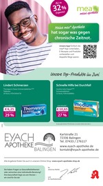 Aktueller mea - meine apotheke Apotheke Prospekt in Balingen und Umgebung, "Unsere Juni-Angebote" mit 4 Seiten, 01.06.2025 - 30.06.2025