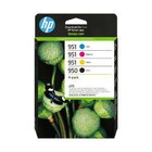 Promo HP 950/951 - pack de 4 - noir et  couleurs - cartouche d'encre originale (6ZC65AE) à 104,90 € dans le catalogue Bureau Vallée à Villenoy