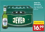 Fun Alkoholfrei von Jever für 16,99 € bei Netto Marken-Discount im Angebot Fun Alkoholfrei von Jever im aktuellen Netto Marken-Discount Prospekt