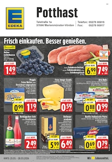 Aktueller EDEKA Holzminden Prospekt EDEKA Prospekt Holzminden "Aktuelle Angebote" mit 24 Seiten