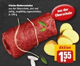 Frische Rinderrouladen Angebote bei REWE Oberhausen für 1,55 €