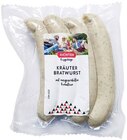 Kräuterbratwurst im Angebot bei REWE in Lutherstadt Wittenberg Kräuterbratwurst Angebote von Richter bei REWE Lutherstadt Wittenberg für 4,79 €