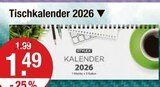 Tischkalender 2026 von Stylex im aktuellen V-Markt Prospekt
