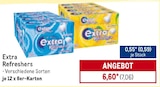 Refreshers von Extra im aktuellen METRO Prospekt für 7,06 €