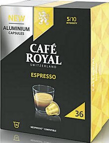 Capsules café Espresso - Géant Casino à Aix-en-Provence Capsules café Espresso en promo chez Géant Casino Aix-en-Provence à 5,51 €