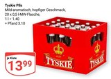 Aktuelle Tyskie Angebote bei GLOBUS in Ludwigshafen (Rhein) Aktuelles Pils Angebot bei GLOBUS in Ludwigshafen (Rhein) ab 13,99 €