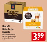 Nescafé Dolce Gusto Kapseln Angebote bei famila Nordost Stralsund für 3,99 €