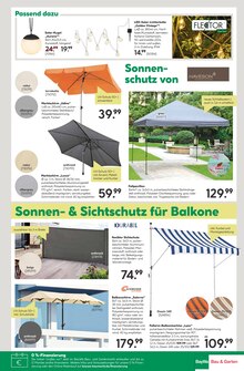 Sichtschutzelemente im BayWa Bau- und Gartenmärkte Prospekt "Hier bin ich gern" mit 24 Seiten (München)