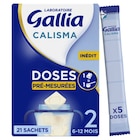 Lait 2ème Age Calisma Pocket - GALLIA en promo chez Carrefour La Rochelle à 12,05 €