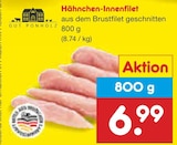 Hähnchen-Innenfilet im Angebot bei Netto Marken-Discount in Bergheim Hähnchen-Innenfilet Angebote von Gut Ponholz bei Netto Marken-Discount Bergheim für 6,99 €