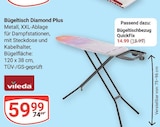 Bügeltisch Diamond Plus Angebote von Vileda bei GLOBUS Hanau für 14,99 €