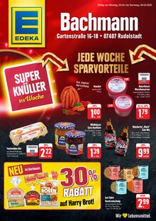 EDEKA Prospekt JEDE WOCHE SPARVORTEILE mit  Seiten in Unterwellenborn und Umgebung