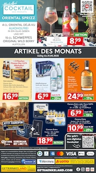 Whiskey im aktuellen Getränkeland Prospekt (Rostock) Whiskey im Getränkeland Prospekt "Die Getränkekönner" mit 17 Seiten (Rostock)