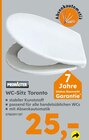 Aktuelles WC-Sitz Toronto Angebot bei Globus-Baumarkt in Filderstadt ab 25,00 €