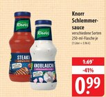 Steak Sauce Angebote von Knorr bei famila Nordost Celle für 0,99 €