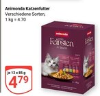 GLOBUS - Katzenfutter Angebot im Prospekt Katzenfutter bei GLOBUS im Prospekt "" für 4,79 €
