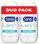 Déodorant bille 0% pure et fresh - Sanex - Intermarché à Béziers Déodorant bille 0% pure et fresh - Sanex en promo chez Intermarché Béziers à 2,90 €