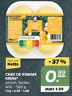 Klöße von Chef de Pomme im aktuellen Netto mit dem Scottie Prospekt für 0,99 €