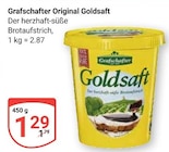 Original Goldsaft Angebote von Grafschafter bei GLOBUS Halle für 1,29 €