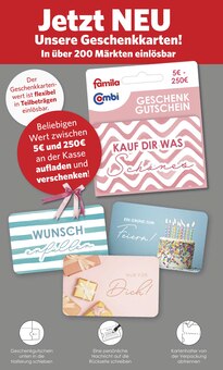 Gutscheine im combi Prospekt "Markt - Angebote" mit 34 Seiten (Bielefeld)