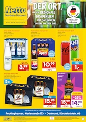 Fanta im Netto Marken-Discount Prospekt in Herne Aktueller Netto Marken-Discount Prospekt mit Fanta, "DER ORT, AN DEM DU IMMER AUSGEZEICHNETE PREISE FINDEST.", Seite 1