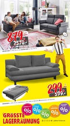 Polstermöbel Fischer Sofa im Prospekt Polstermöbel Fischer Sofa im Prospekt