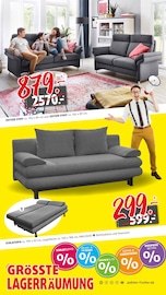 Aktueller Polstermöbel Fischer Prospekt mit Sofa, "UNSERE GRÖSSTE LAGERRLAGERRÄUMUNG", Seite 7