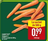 Aldi Commentry - Promo Carottes Promo Carottes à 0,99 € dans le catalogue Aldi à Commentry