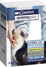 Litière minérale agglomérante animaplus - CASINO dans le catalogue Géant Casino