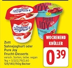Sahnejoghurt Erdbeere von Zott für 0,39 € bei EDEKA im Angebot Sahnejoghurt Erdbeere von Zott im aktuellen EDEKA Prospekt