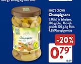 Champignons von KING'S CROWN im aktuellen ALDI SÜD Prospekt für 0,79 €
