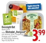 Apfel im EDEKA Prospekt Overnight Oat Apfel-Zimt von Obstwerk im aktuellen EDEKA Prospekt für 3,99 €