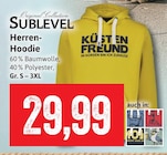 Herren-Hoodie im Angebot bei Kaufhaus Stolz in Rostock Herren-Hoodie Angebote von SUBLEVEL bei Kaufhaus Stolz Rostock für 29,99 €