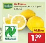 Aktuelles Bio Zitronen Angebot bei Netto Marken-Discount in Stuttgart ab 1,29 €