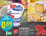 E center Viersen - Schlagsahne Angebot im Prospekt Schlagsahne bei E center im Viersen Prospekt für 0,89 €