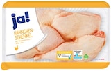 Frische Hähnchen-Schenkel im REWE Prospekt Frische Hähnchen-Schenkel von ja! im aktuellen REWE Prospekt für 4,54 €