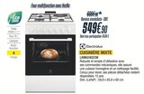 Cuisinière mixte - ELECTROLUX en promo chez Proxi Confort Cuisinière mixte - ELECTROLUX dans le catalogue Proxi Confort
