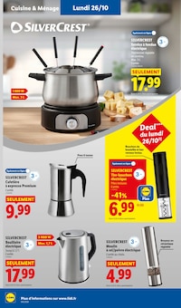 Promotion Rangement Cuisine dans le prospectus Lidl, valable du 22/10/2026 au 28/10/2026 Promo Rangement Cuisine dans le catalogue Lidl du moment à la page 58