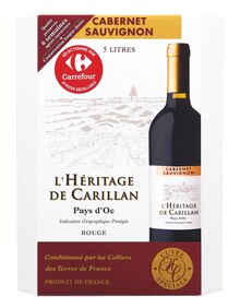 Pays d’oc igp* - Carrefour Market à Aulnay-sous-Bois Pays d’oc igp* en promo chez Carrefour Market Aulnay-sous-Bois à 19,00 €