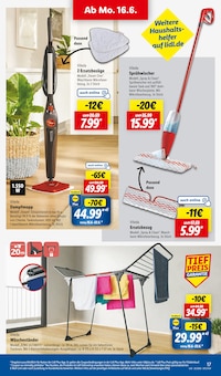 Wäscheständer im aktuellen Lidl Prospekt (Ulm) Wäscheständer im Lidl Prospekt "LIDL LOHNT SICH" mit 63 Seiten (Ulm)